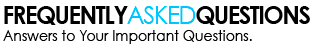 FAQ's